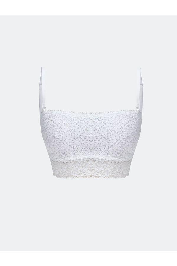 LC Waikiki-Lace Bandeu Bra - Without Underwire and Padding 1