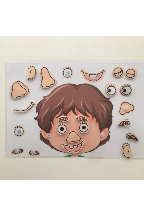 Etkinlik ve çocuk Yüz Tamamlama Etkinliği, Erkek Çocuğu ?