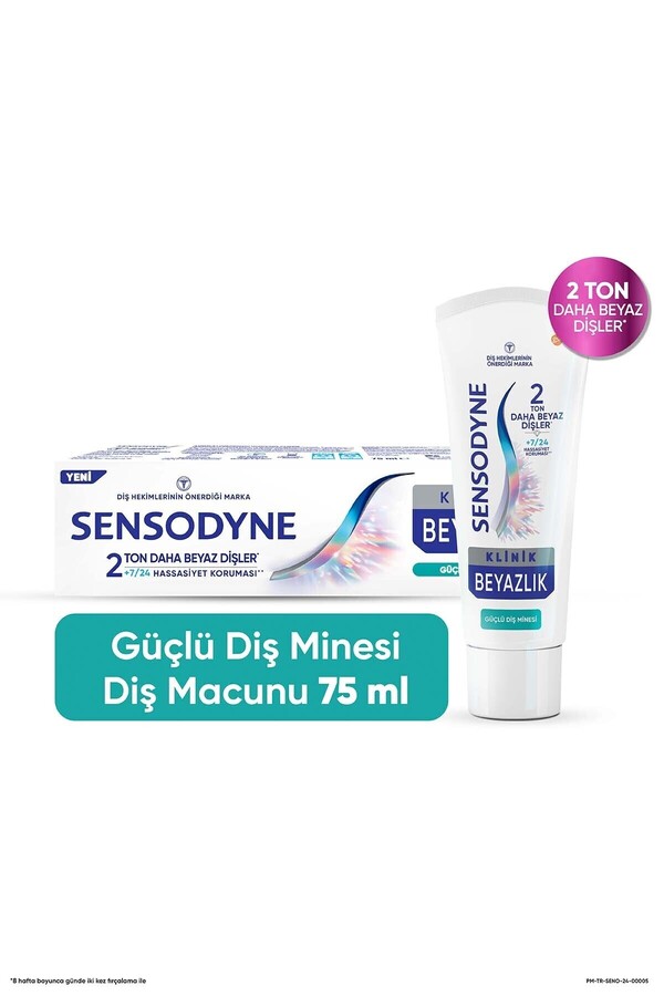 Sensodyne-Clinic Whiteness Strong Tooth Enamel Toothpaste 75ml 1