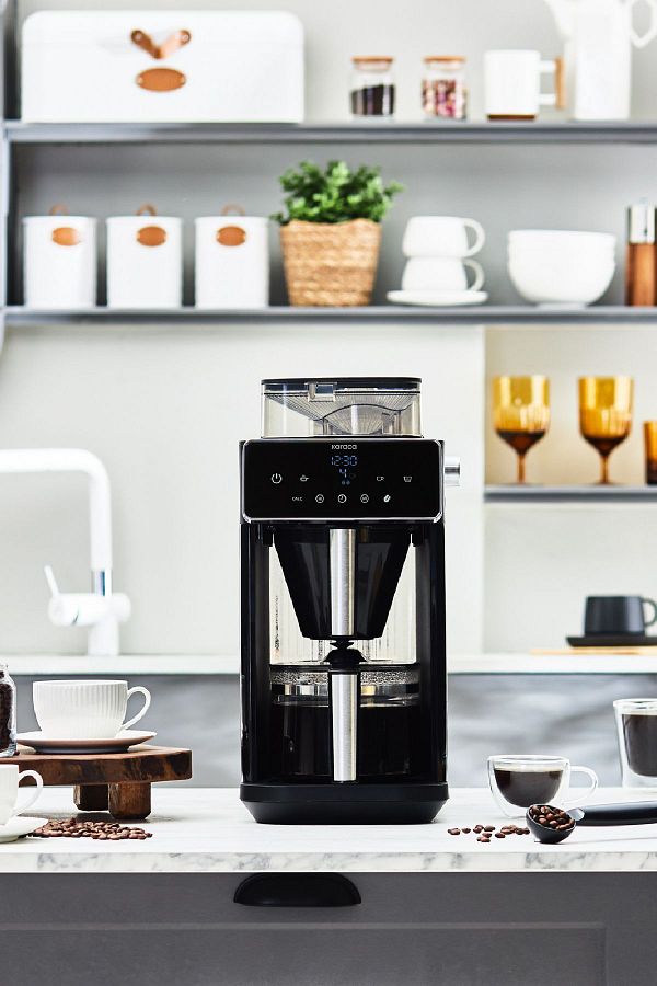 Karaca Coffee Artisan 01 Filter Coffee Machine with Grinder and Grinder Trendyol