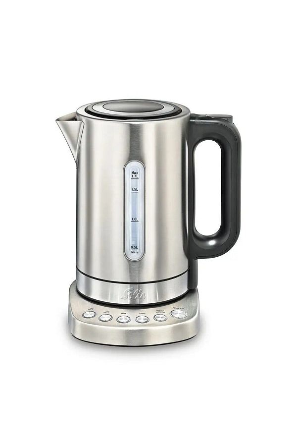 SOLIS VARIO-962.41 Model Temp Kettle - 1.7 L Stainless Steel, Precise Temperature Control 1