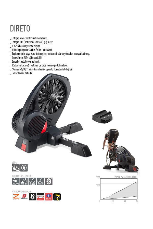 Elite Direto Interactive Home Trainer Trainer Block Cut Trendyol