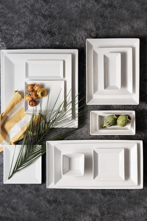 Karaca-Carmen Trend Porcelain Square Plate 13 cm 1