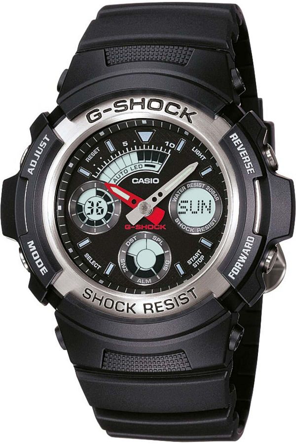Casio-Aw-590-1adr Model Wristwatch 1