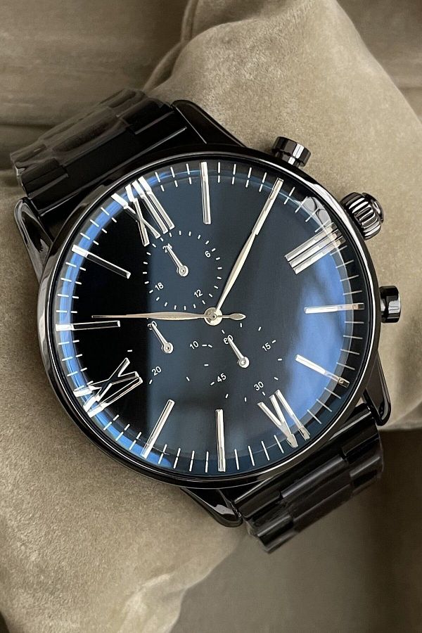 Leerybee-Steel Cord Classic Men's Wristwatch with Special Box Suitable for Sports and Daily Use 1