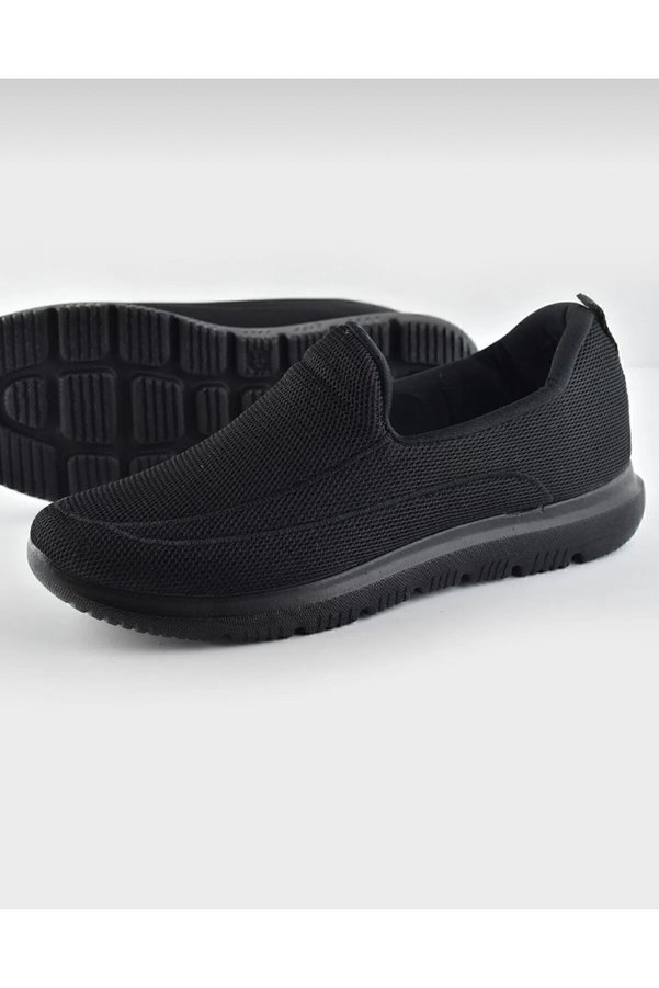 Armada Summer Comfortable Use Laceless Men's Black Casual Shoes