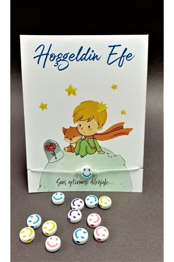 sandal hediyelik Kişiye Özel Isimli Şans Bilekliği Doğum Günü,yaşgünü,yenidoğan,6 Ay,bebek,mevlid, Hediyesi 15 Adet