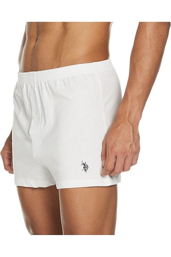 Us polo white shorts discount