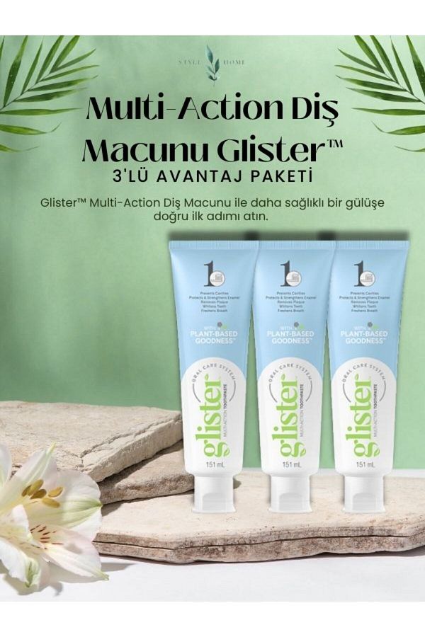 Amway-Multi-Action Toothpaste Glister™ 3 PCS 1