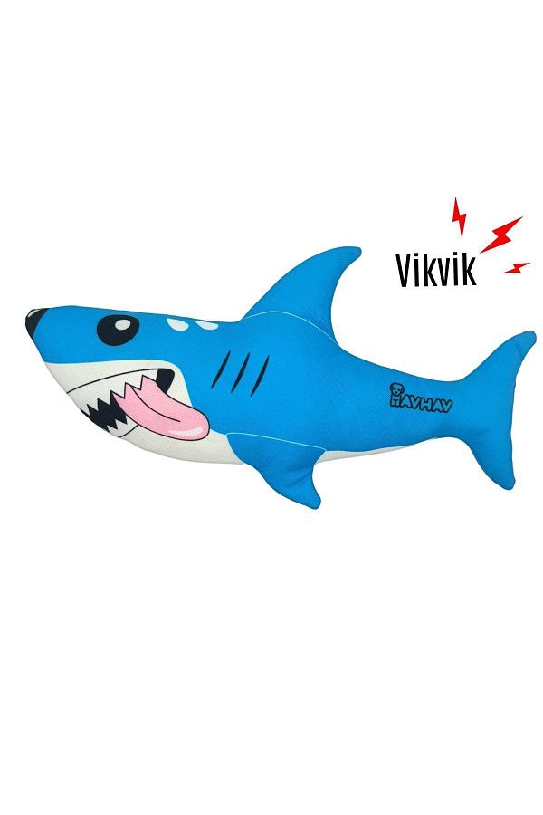 Havhav-Plush SharK - Seaside Pawn Themed, Vikvik Sound MaKing, Dog Sleeping Companion 1