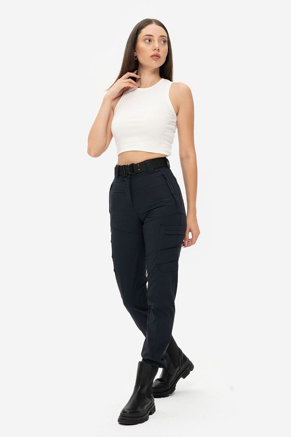 SOUTH COL Kitana High Waist Women s Tactical Pants Breathable Water Resistant Stretchy Lycra Fabric Without Belt Trendyol