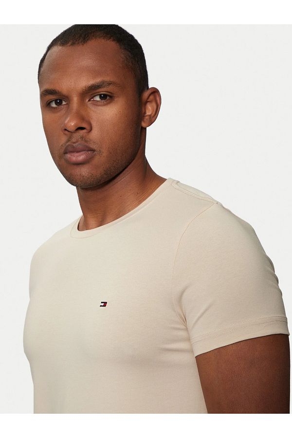 Tommy Hilfiger Men s Stretch T Shirt Basic Model Trendyol
