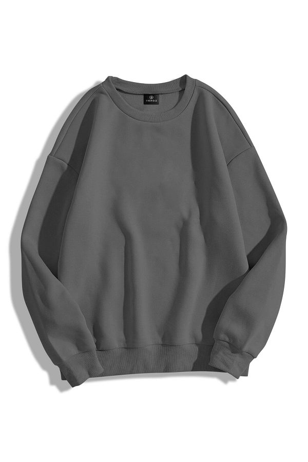 Trendiz-Bluza z kapturem i okrągłym dekoltem unisex 1