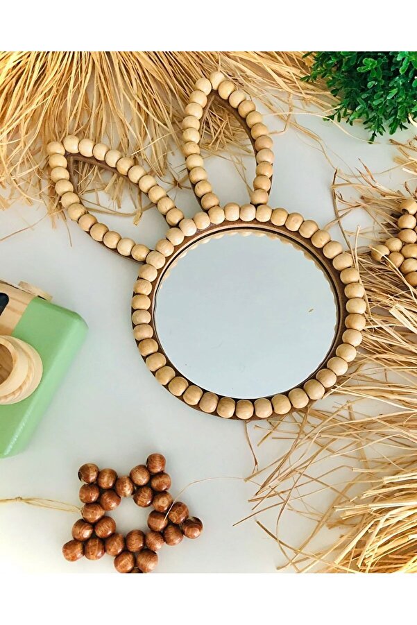 Genel Markalar Kaliteli Tavşan Boncuklu Ayna & Ayna Bebek Odası Ayna & Tavşan Bebek Odası Aynası