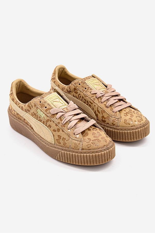 Puma leopard basket hot sale