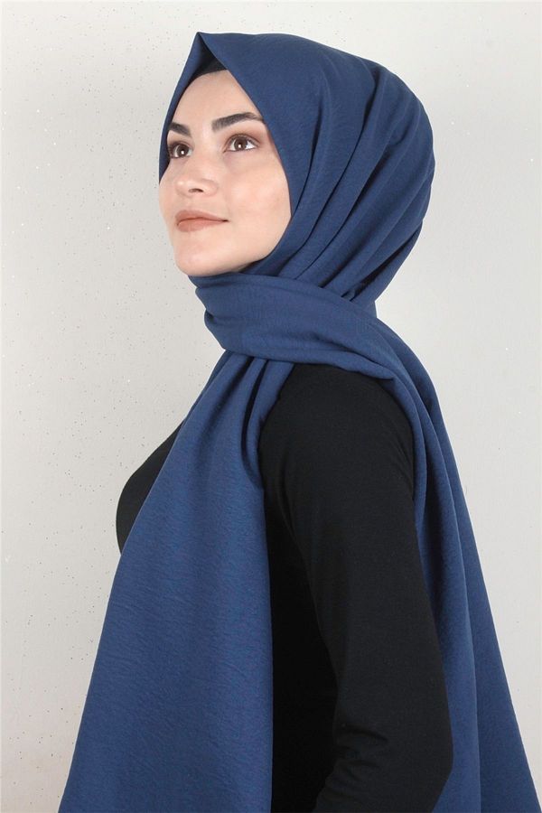 PİRAMİT-Βαμβακερό σάλι Alessa Indigo - 2740-9 1