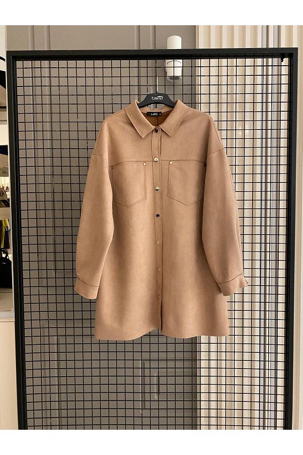 Armine-Armine Tunic with Pockets and Buttons 1