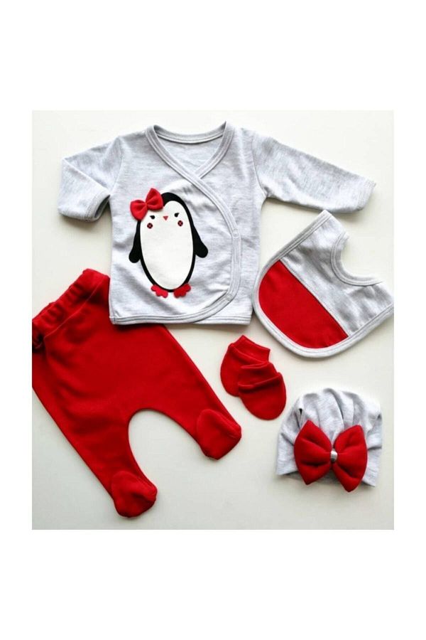 Nonna Baby-Baby Girl 5 Piece Hospital Discharge Set1005651 1