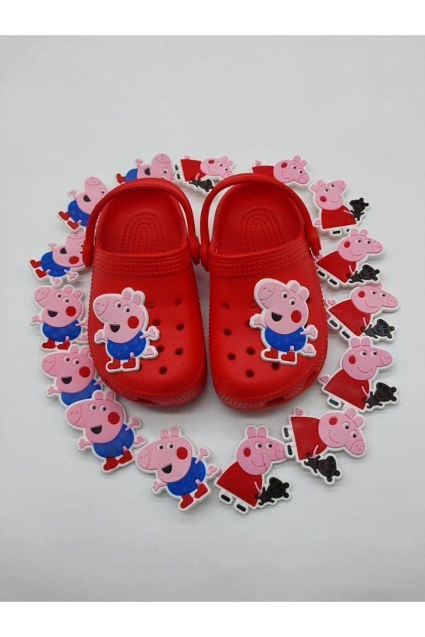 j ngba Peppa Pig george Figured Slippers Cute Peppa Pig Slippers Trendyol