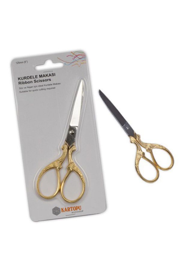 Kartopu-Ribbon Scissors - Comfortable and Stylish Design 1