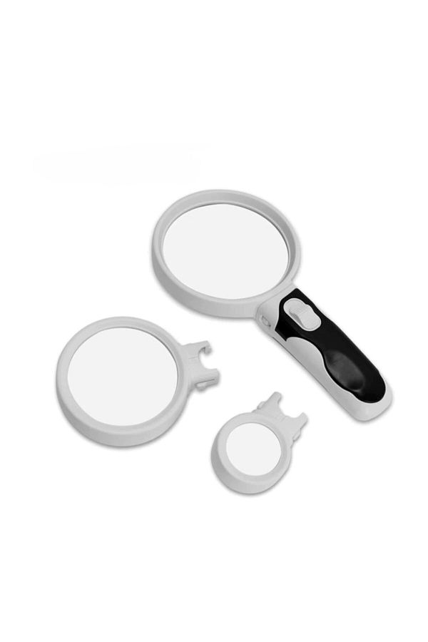 Makro Optik-2.5x-6x-16x Magnifier with 3 Interchangeable Lenses 1