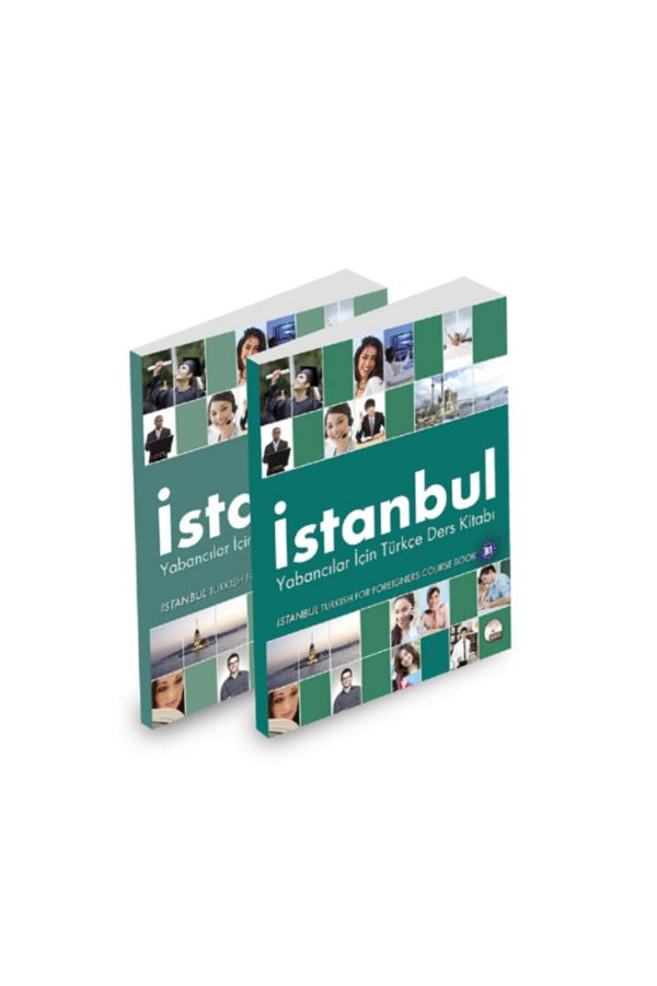 Kültür Basım-New Istanbul B1 - Turquoise Running Book Set with Front Slim Design 1