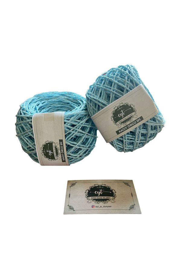 Yıldız Ticaret-YUMAK 50gr - Wrapped Ready to Sift Paper Thread 1