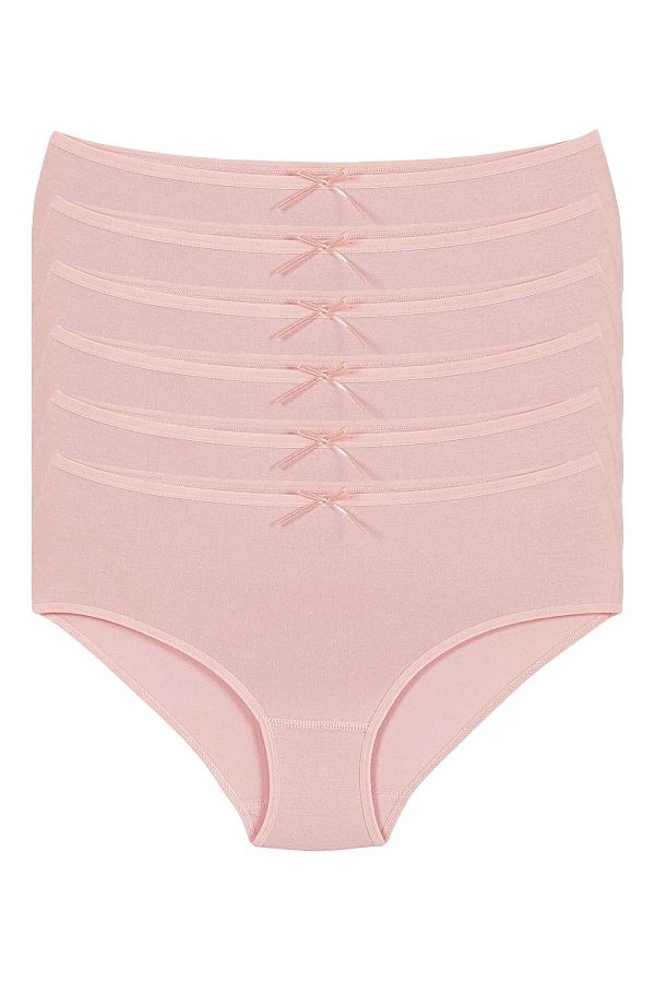 MYS GRUP TEKSTİL-Chiloți BATO BAMBOO, 6 piese, culoare pulbere, / RUHA STAR 1