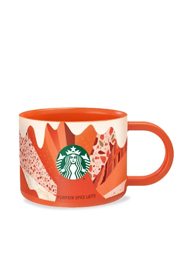 Starbucks-Pumpkin Spice Latte Patterned Mug 355 Ml 1