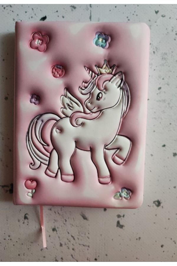 senacacollection-Micro Puffy Fluffy Notepad 3D Embossed Squishy Notebook 1