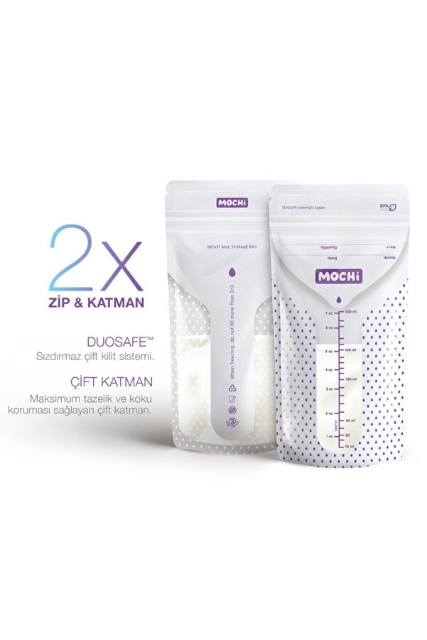 Mochi 25li Süt Saklama Poşeti