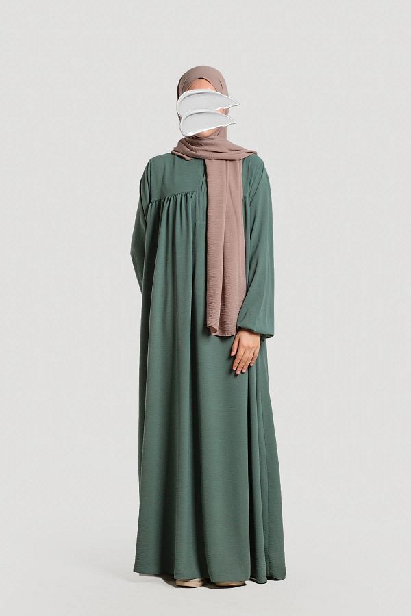 Lemaye-Ayrobin Dress - Aqua Green 1