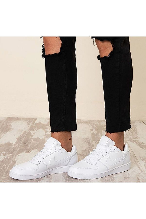 Nike Ebernon Low Men s Sports Shoes White Aq1775 100 Trendyol