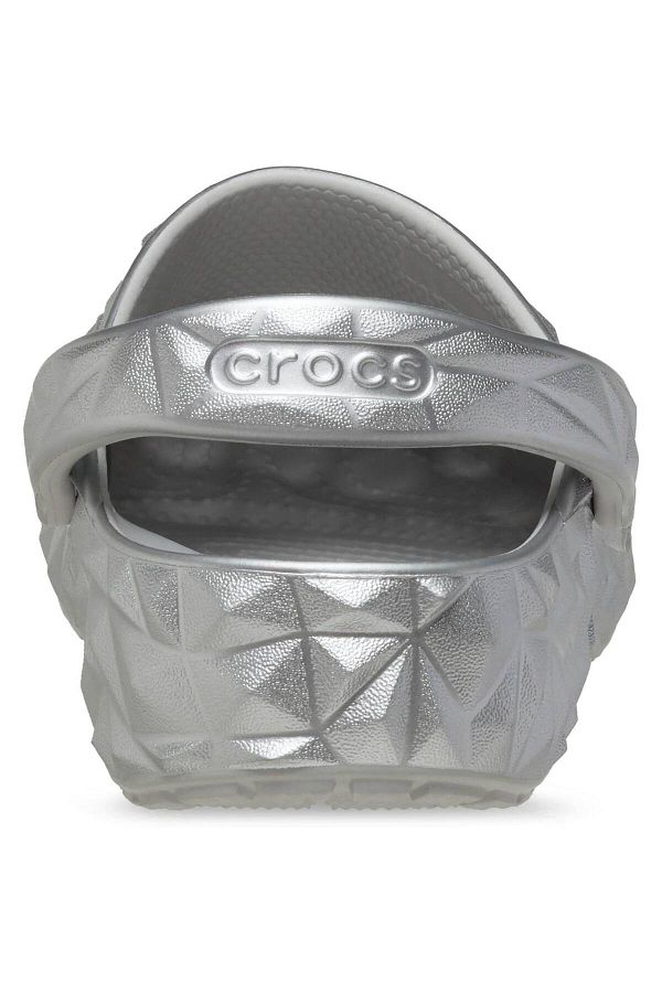 Crocs silver sandals sales