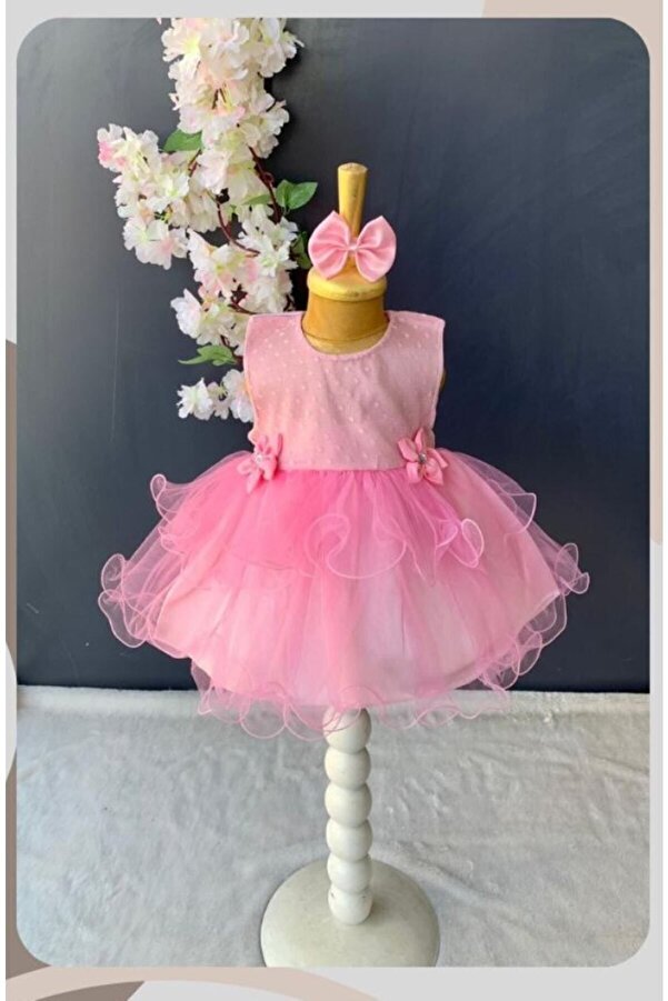 biyan collection Kız Bebek Mevlüt Takımı Gelinlik Abiye Elbise Bebek Doğum Baby Shower Hediyesi