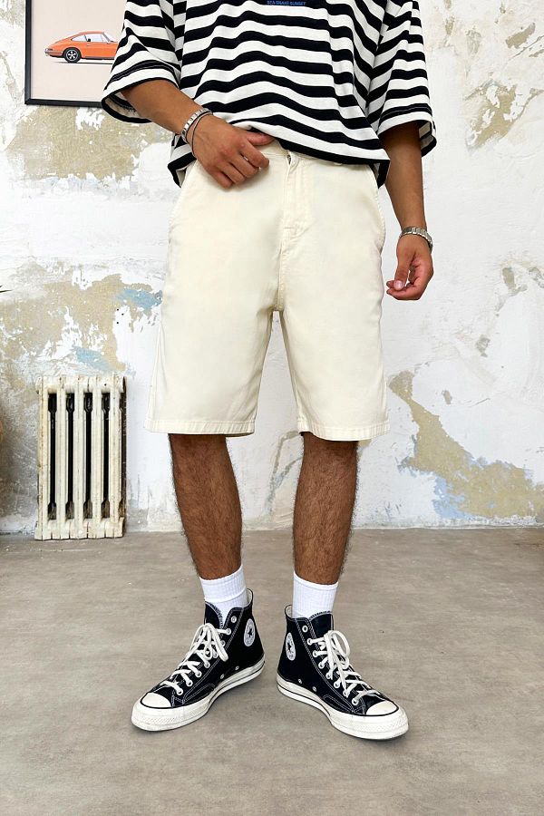 Flaw Wear-Casual Regular Fit Fabric Shorts 1