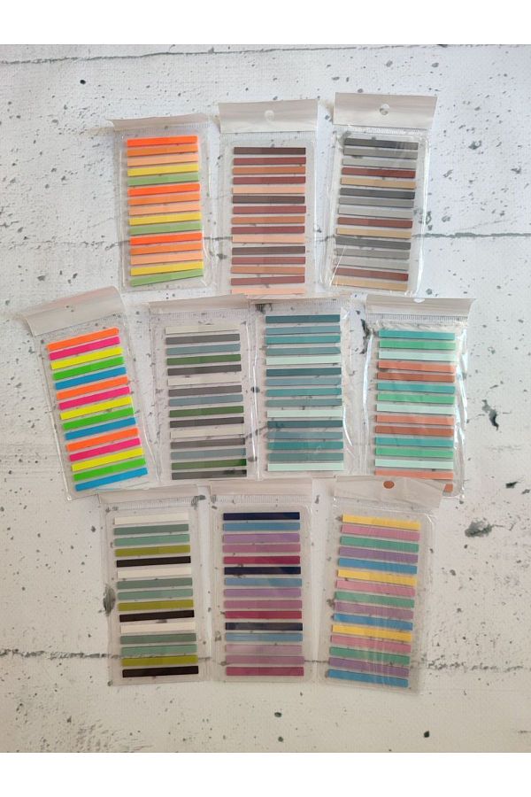 senacacollection-300 Pieces of transparent Strips - Post Push Adhesive 1
