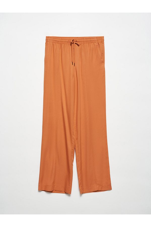 Dilvin-71150 Pajama Style Trousers-A.Tile 1