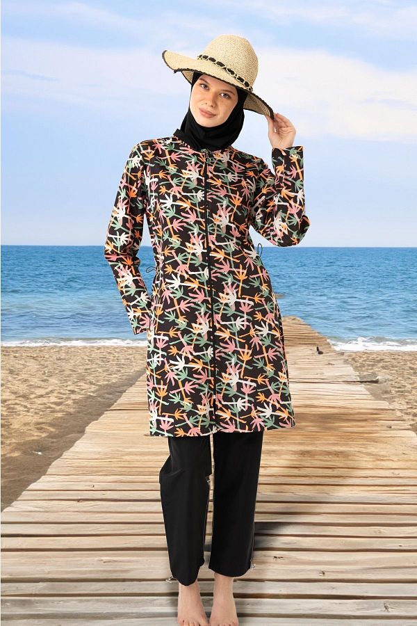 medipek-Vollständig bedeckter Fallschirm-Hijab-Badeanzug 1