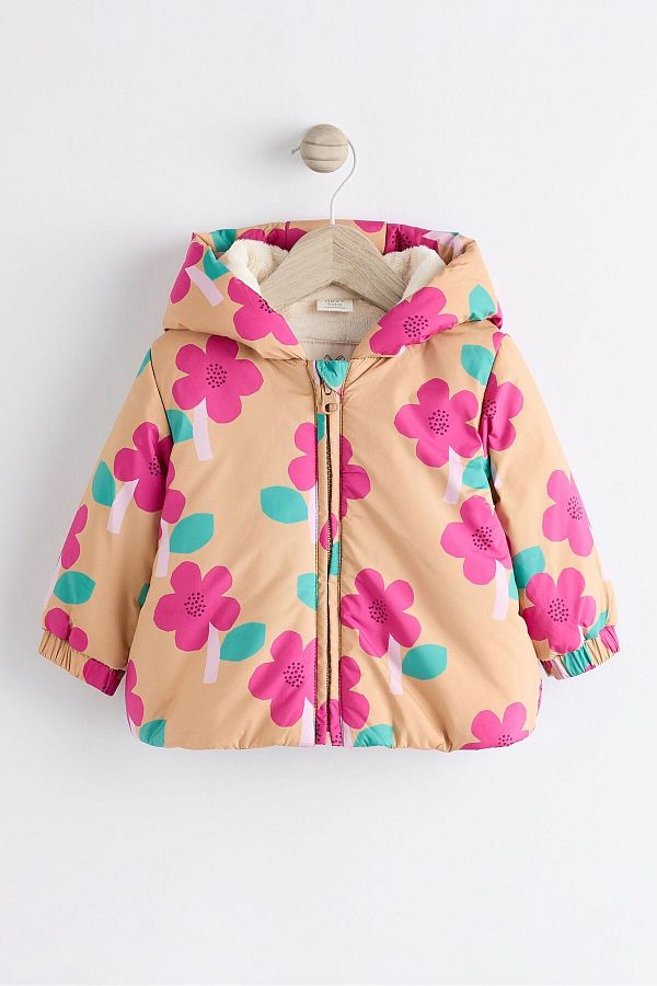 Floral baby coat sale