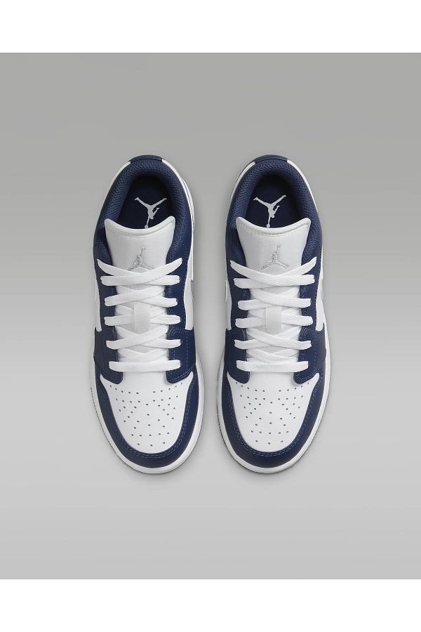 Nike Air Jordan 1 Low - Women's Midnight Navy Wolf Gray