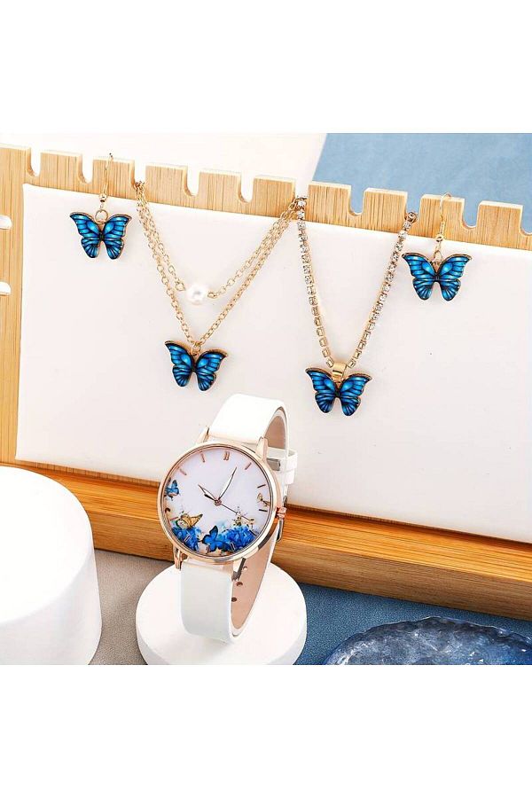 Butterfly wrist watch shop