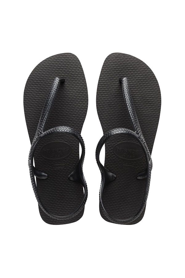 Havaianas black sandals sales