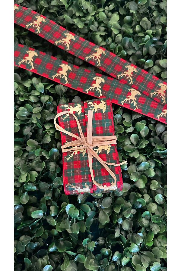 cakaybu-New Year Ribbon Decoration Material 2 PCS (1st Class Gilded 2 m 2.5 cm width) 1