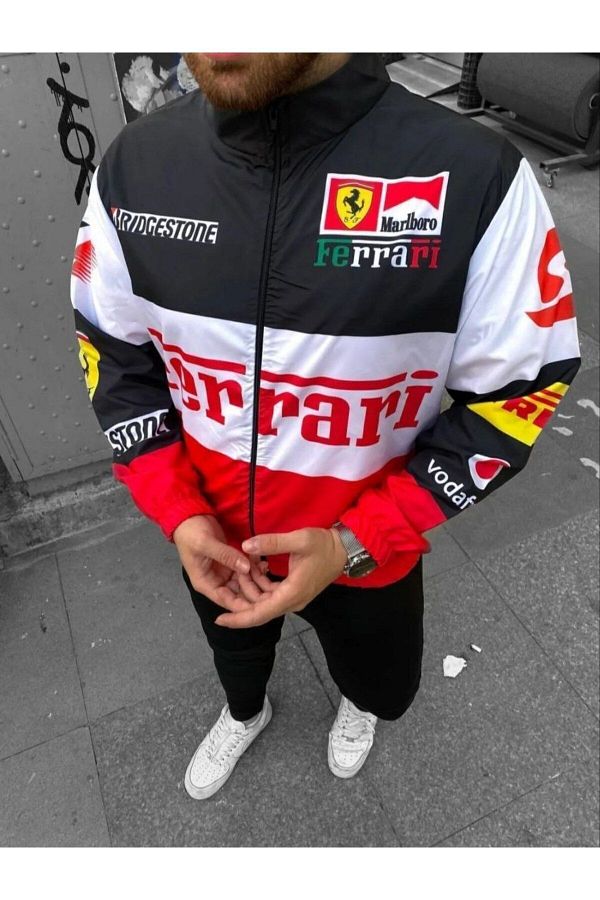 Ferrari Men's Windbreaker- Trendyol
