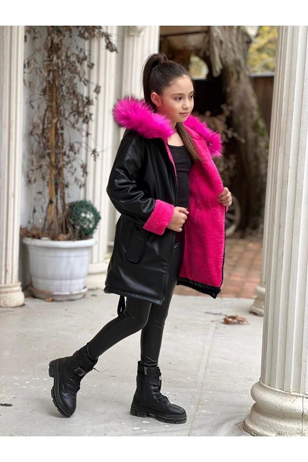 Fuchsia winter coat best sale