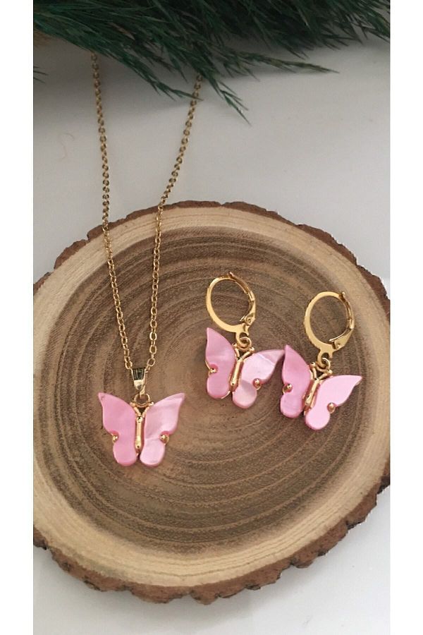 Children's earring and necklace set sale