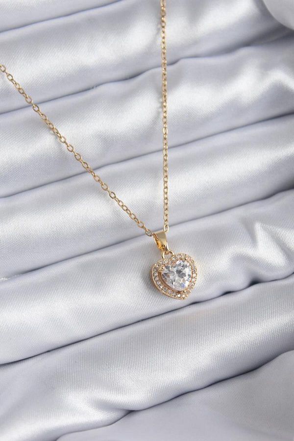 Celik Dear Heart Necklace Trendyol