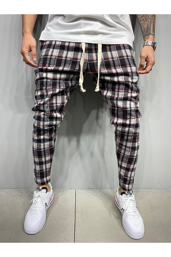 ayakuydur Men s Plaid Patterned Jogger Pants Trendyol