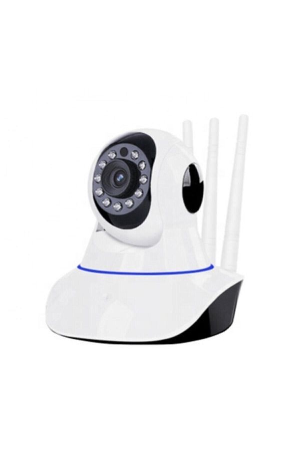 By mia-كاميرا مراقبة عالية الدقة واي فاي لاسلكية 3 هوائيات IP للاستماع إلى صوت الأطفال وإنذار ضد السرقة 1